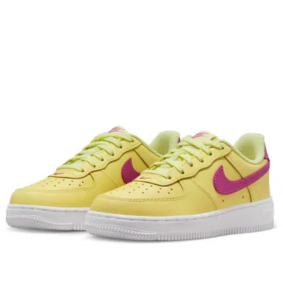Nike (ps)  Force 1 Low 'citron Tint White Cosmic Fuchsia' In Multi