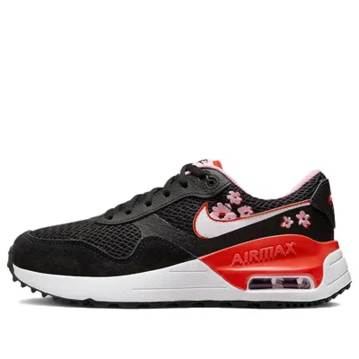 Nike (gs)  Air Max Systm Se 'floral' In Black