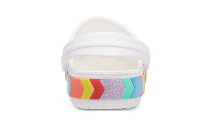 Crocs Rainbow Outdoor Beach Sports Big Boys White Sandals