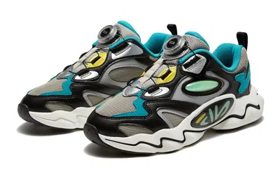 Fila (gs)  Retro Running Shoes 'grey Black Blue'