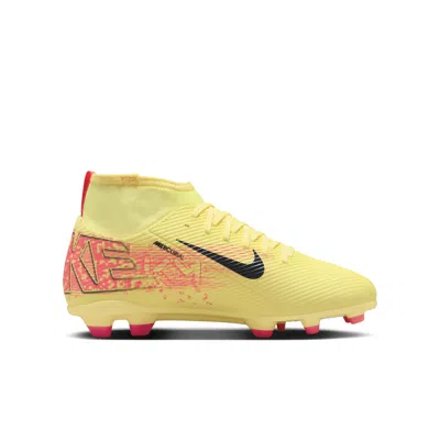 Nike (gs)  X Kylian Mbappe Mercurial Superfly 10 Club Fg Mg 'light Laser Orange'