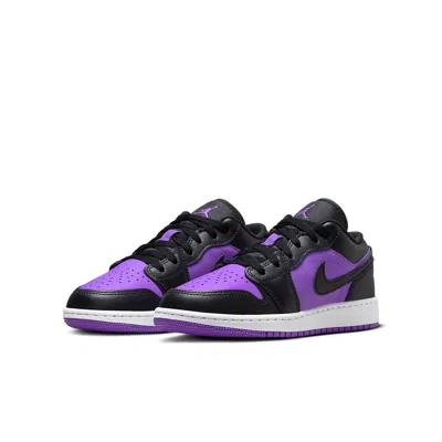 Air Jordan (gs)  1 Low Purple Venom 'purple' In Multi