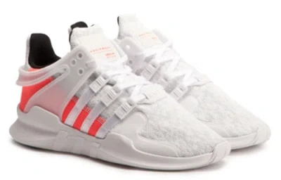 Adidas Originals (gs) Adidas Eqt Support Adv J 'white Neon Orange'