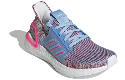 Adidas Originals (gs) Adidas Ultraboost 19 J 'glow Blue Pink' In Multi