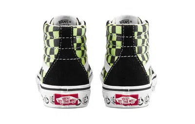 Vans (ps)  Bmx Sk8-hi Zip 'black Sharp Green'