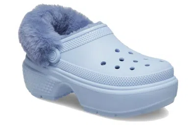 Crocs Stomp Lined Clog In Blue
