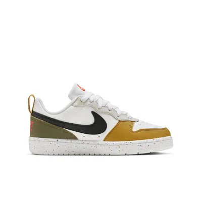 Nike (gs)  Court Borough Low Recraft 'white Olive Tan'
