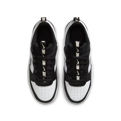 Nike (gs)  Court Borough Low 2 'black White Silver'