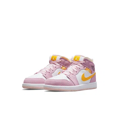 Air Jordan (ps)  1 Mid Se 'arctic Pink'