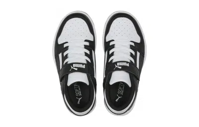 Puma (ps)  Rebound Lay-up Lo V 'white Black'