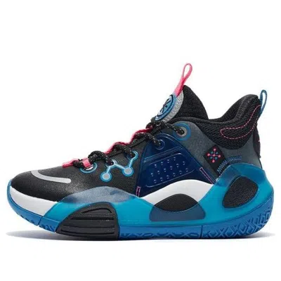 Li-ning (gs)  Wade All City 9 V1 Mid 'black Blue'