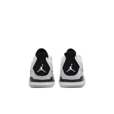 Air Jordan (ps)  4 Retro 'military Black' In Multi