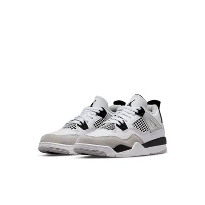 Air Jordan (ps)  4 Retro 'military Black' In Multi