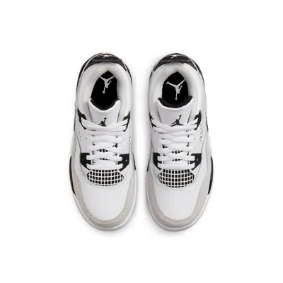 Air Jordan (ps)  4 Retro 'military Black' In Multi