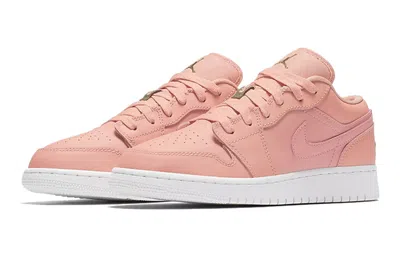 Air Jordan (gs)  1 Low 'bleached Coral' In Pink