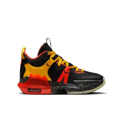 Nike (gs)  Lebron Witness 7 'black Bright Crimson Speckled'