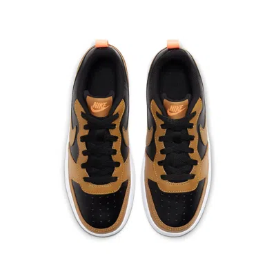 Nike (gs)  Court Borough Low 2 'black Orange White'
