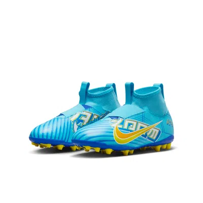 Nike (gs)  Mercurial Superfly 9 Academy Km Ag 'baltic Blue'