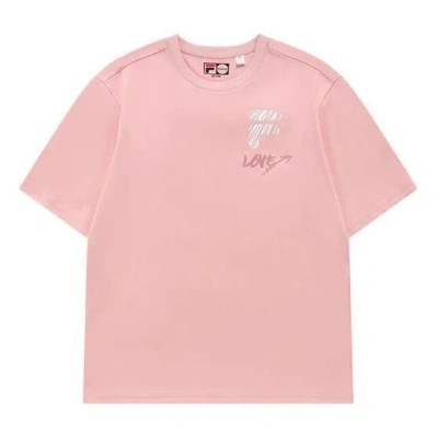 Fila Fusion Casual Logo Tee 'pink'