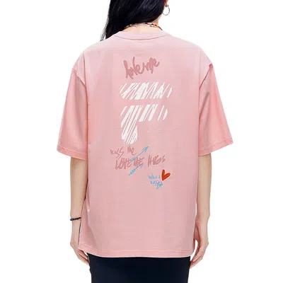 Fila Fusion Casual Logo Tee 'pink'