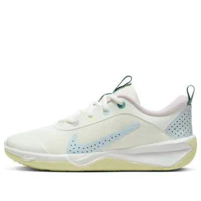 Nike (gs)  Omni Multi-court 'citron Tint Cobalt Bliss'