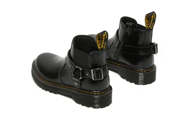 Dr. Martens (ps) Dr.martens Wincox Polished Smooth Leather Buckle Boots 'black'