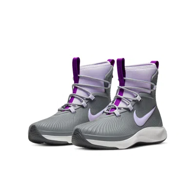 Nike (gs)  Binzie Boot 'smoke Grey Violet Frost' In Multi