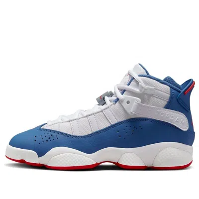 Air Jordan (gs)  6 Rings 'white True Blue'