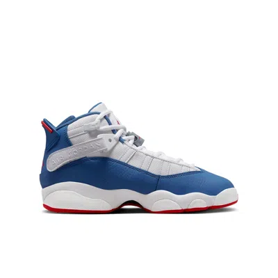 Air Jordan (gs)  6 Rings 'white True Blue'