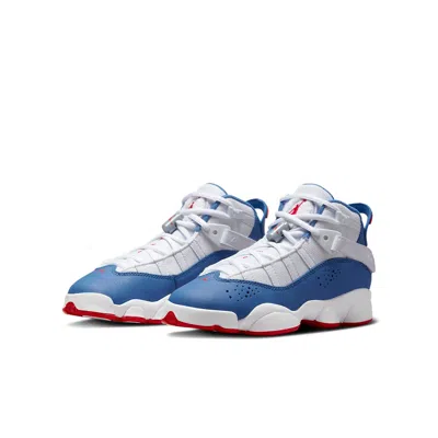 Air Jordan (gs)  6 Rings 'white True Blue'