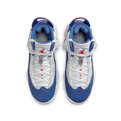 Air Jordan (gs)  6 Rings 'white True Blue'
