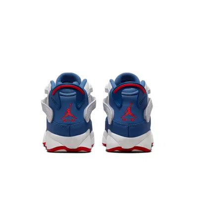 Air Jordan (gs)  6 Rings 'white True Blue'