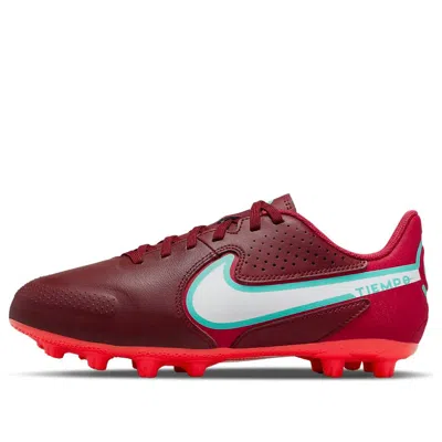 Nike (gs)  Tiempo Legend 9 Academy Hg Hard Ground 'red White Blue' In Brown