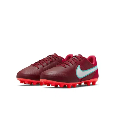 Nike (gs)  Tiempo Legend 9 Academy Hg Hard Ground 'red White Blue' In Brown
