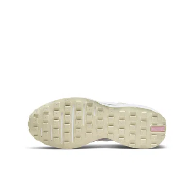 Nike (gs)  Waffle One Athleisure Casual Sports Shoe Green Pink