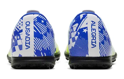 Nike (gs)  Jr Vapor 13 Club Njr Tf Turf 'white Racer Blue Volt' In Multi