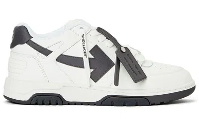 Off-white Out Of Office Calf Leather Sneaker 'white Black'