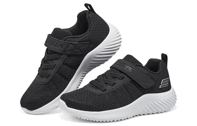 Skechers (gs)  Squad Air Trainers 'black White' In Multi