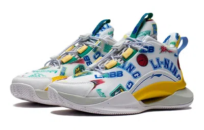 Li-ning (gs)  Team2.0 Mid 'white Yellow Blue'