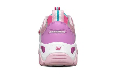 Skechers (gs)  D'lites 2.0 'purple Pink White' In Multi