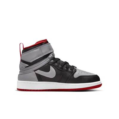 Air Jordan (gs)  1 Hi Flyease 'black Cement Grey Red'