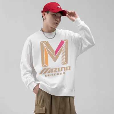 Mizuno Graphic Casual Long Sleeve T-shirt 'white'