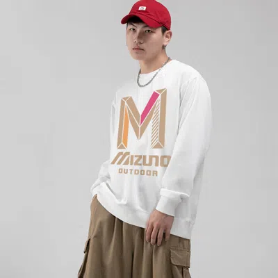 Mizuno Graphic Casual Long Sleeve T-shirt 'white'