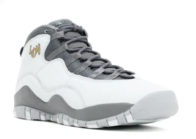 Air Jordan (gs)  10 Retro 'london' In White