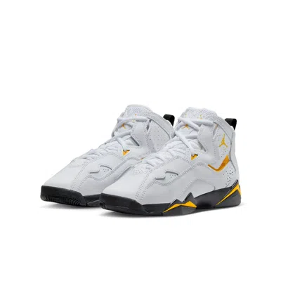 Air Jordan (gs)  True Flight 'white Yellow Ochre'