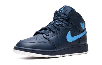 Air Jordan (gs)  1 Mid 'obsidian'