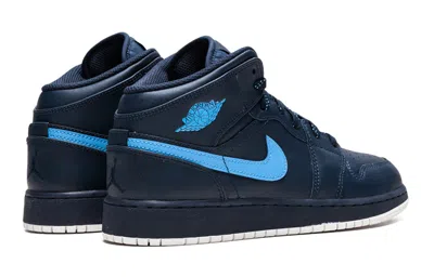 Air Jordan (gs)  1 Mid 'obsidian'