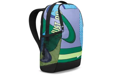 Nike (ps)  Brasilia Backpack 'purple' In Multi