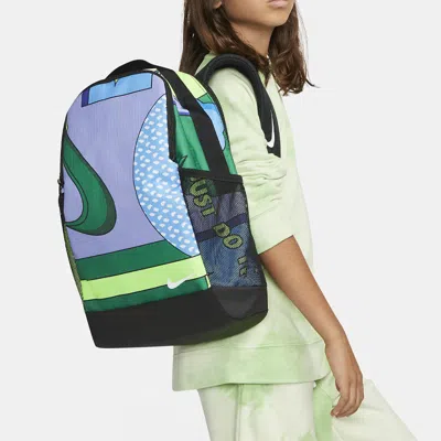 Nike (ps)  Brasilia Backpack 'purple' In Multi