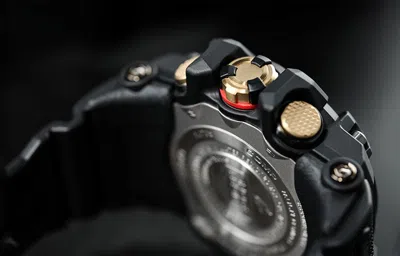 Casio G-shock Mudmaster 'black Gold' In Blue